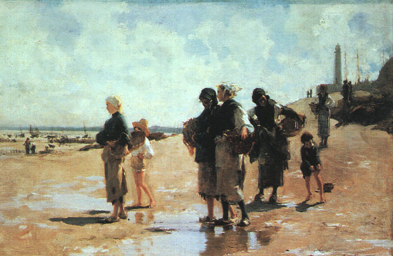 John Singer Sargent Oyster Gatherers of Cancale